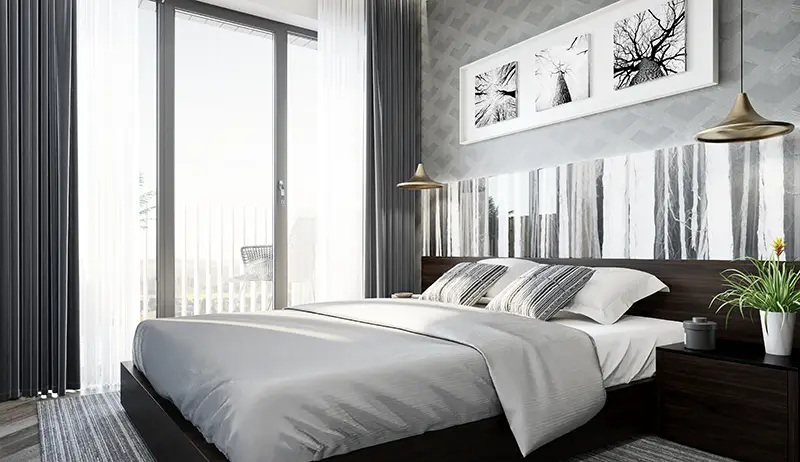 The Hive 2 Bed bedRoom