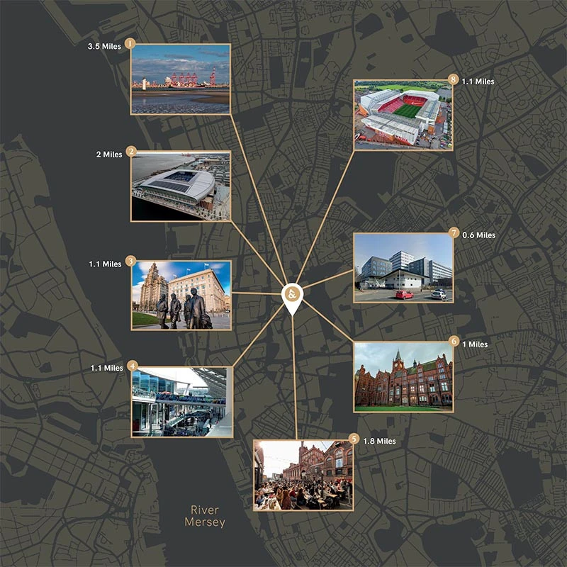Fox & Foundry location map